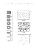 Radial Lenticular Blending Effect diagram and image