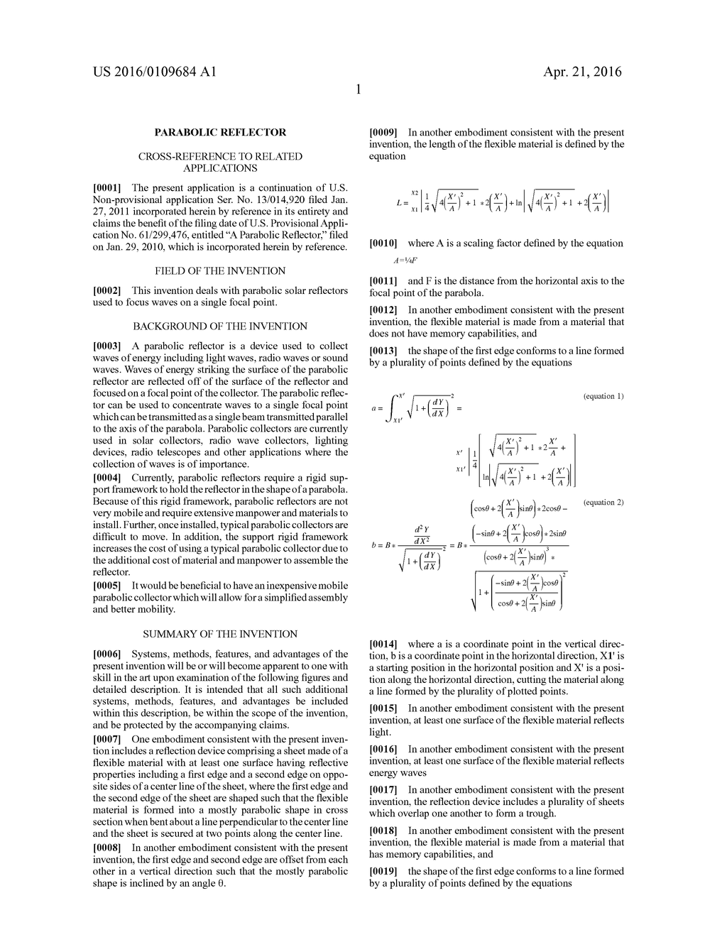 PARABOLIC REFLECTOR - diagram, schematic, and image 07