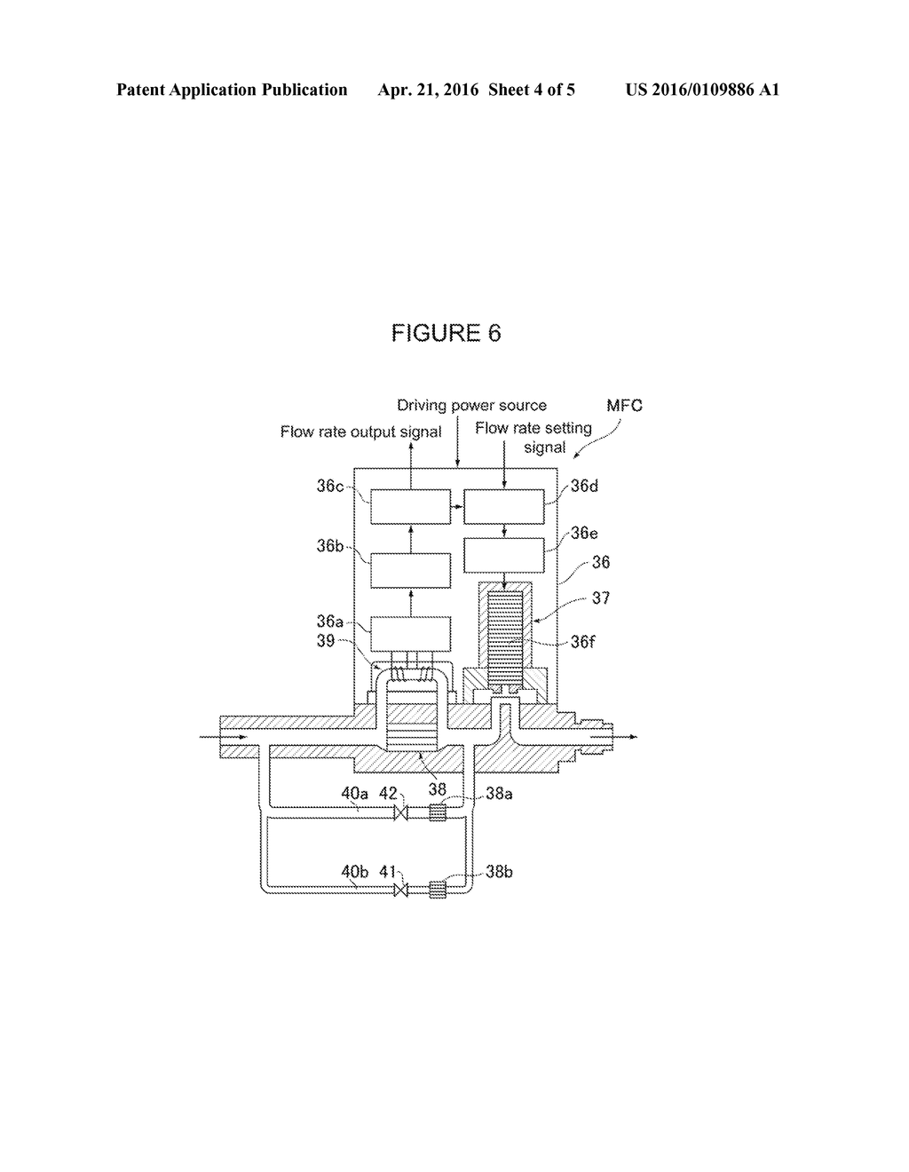 FLOW RATE RANGE VARIABLE TYPE FLOW RATE CONTROL APPARATUS - diagram, schematic, and image 05