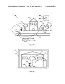 Electronic Device Displays an Image of an Obstructed Target diagram and image