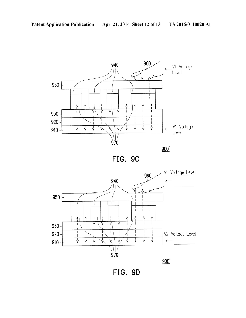 TOUCH SENSING METHOD, TOUCH DISPLAY APPARATUS AND PORTABLE ELECTRONIC     DEVICE - diagram, schematic, and image 13