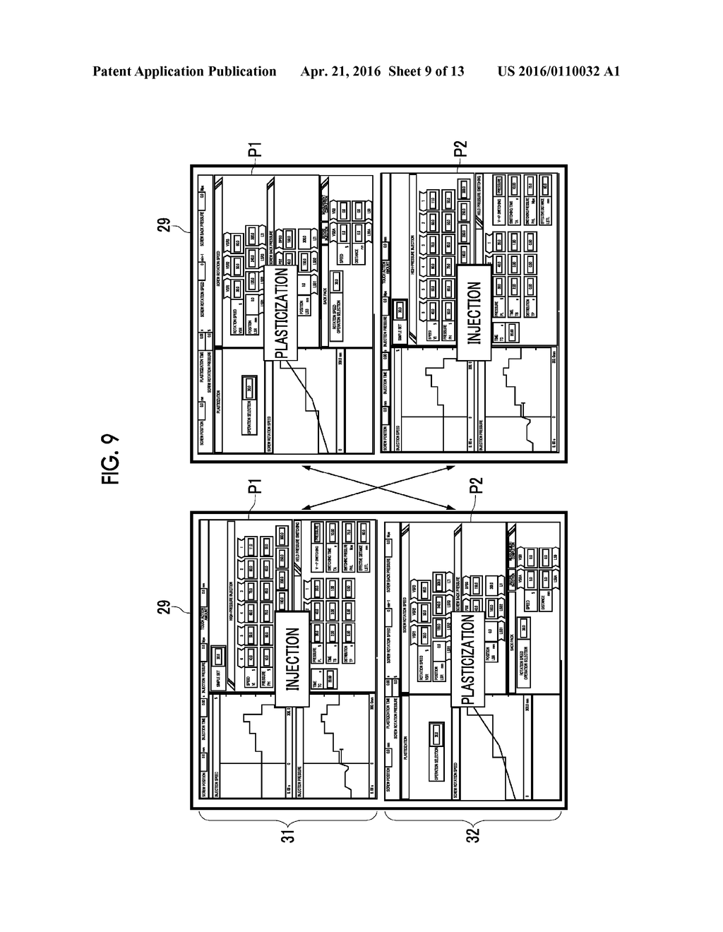 CONTROL DEVICE FOR INJECTION MOLDING MACHINE - diagram, schematic, and image 10