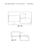 COMPUTER INTERFACE HAVING A VIRTUAL SINGLE-LAYER MODE FOR VIEWING     OVERLAPPING OBJECTS diagram and image