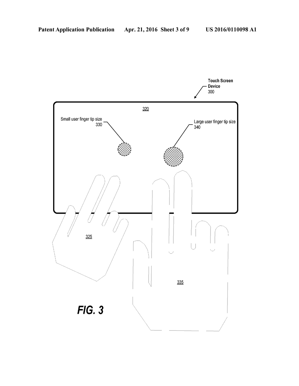 Touch Zones on a Soft Keyboard - diagram, schematic, and image 04