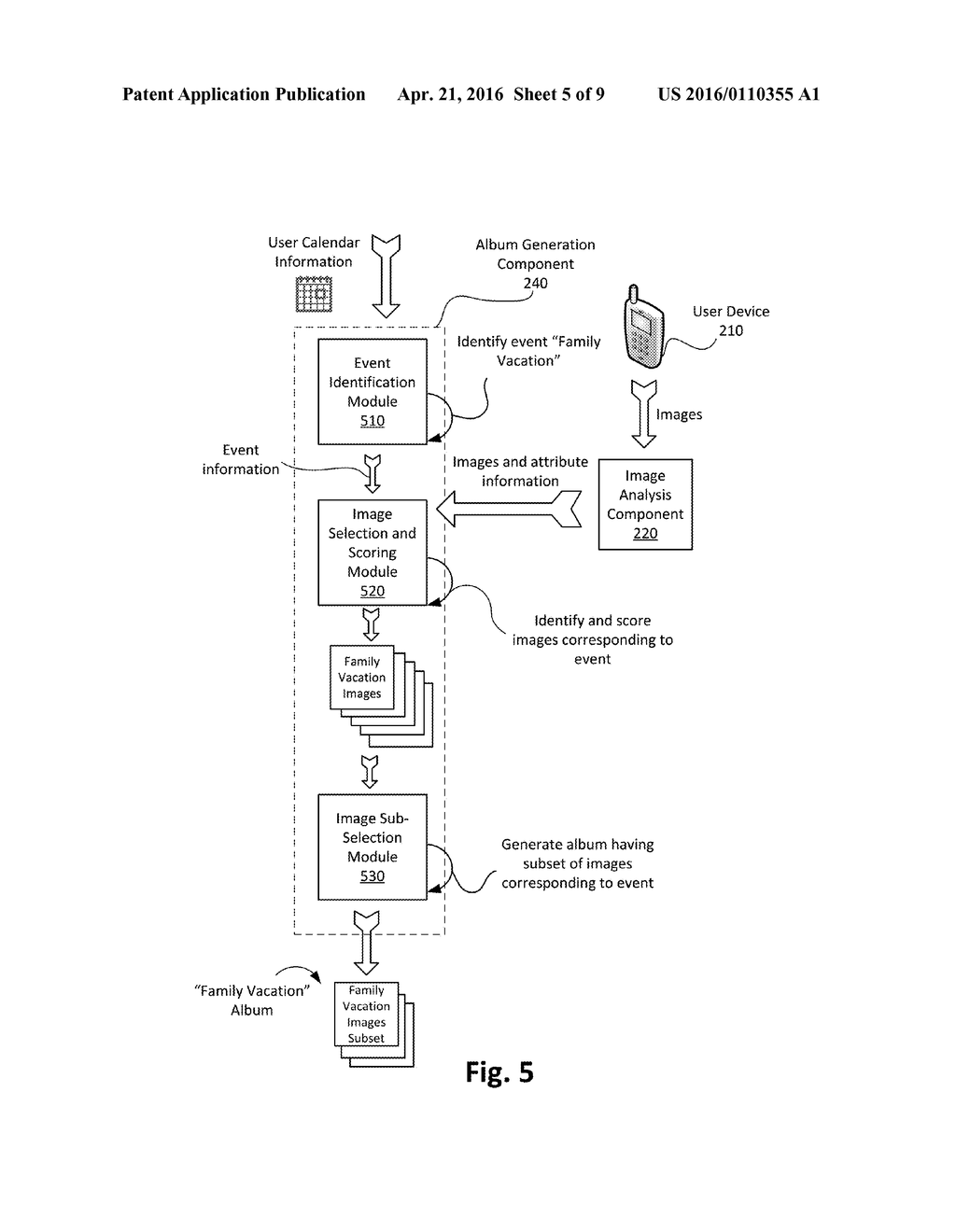 AUTOMATED IMAGE ORGANIZATION TECHNIQUES - diagram, schematic, and image 06