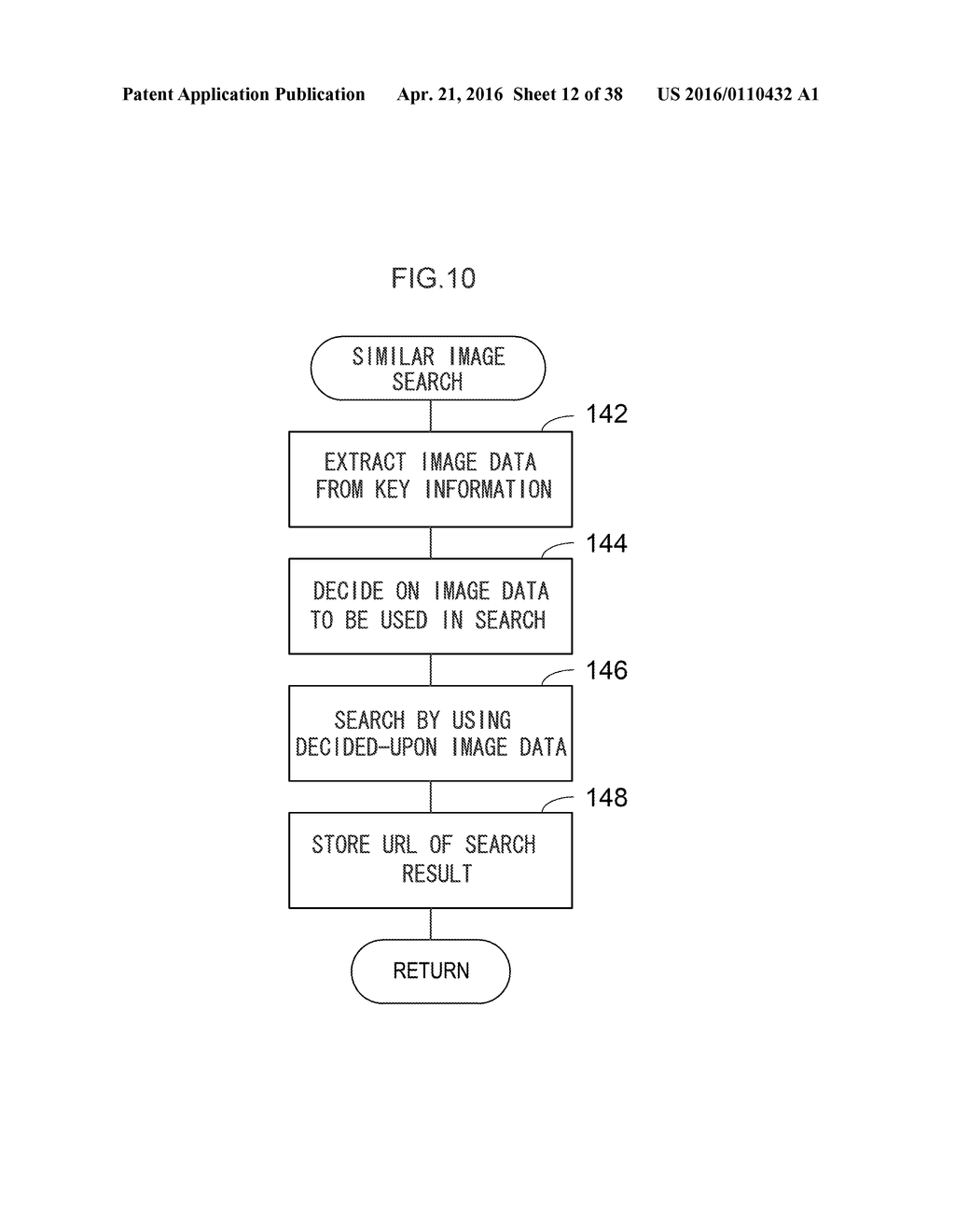 RECORDING MEDIUM STORING SEARCH RESULT DISPLAY PROGRAM, INFORMATION     PROCESSING DEVICE, AND SEARCH RESULT DISPLAYING METHOD - diagram, schematic, and image 13