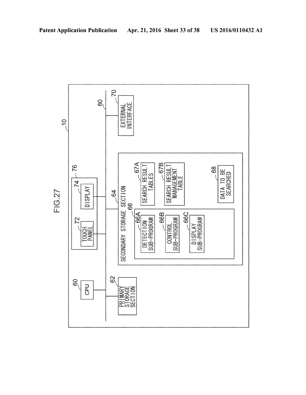 RECORDING MEDIUM STORING SEARCH RESULT DISPLAY PROGRAM, INFORMATION     PROCESSING DEVICE, AND SEARCH RESULT DISPLAYING METHOD - diagram, schematic, and image 34