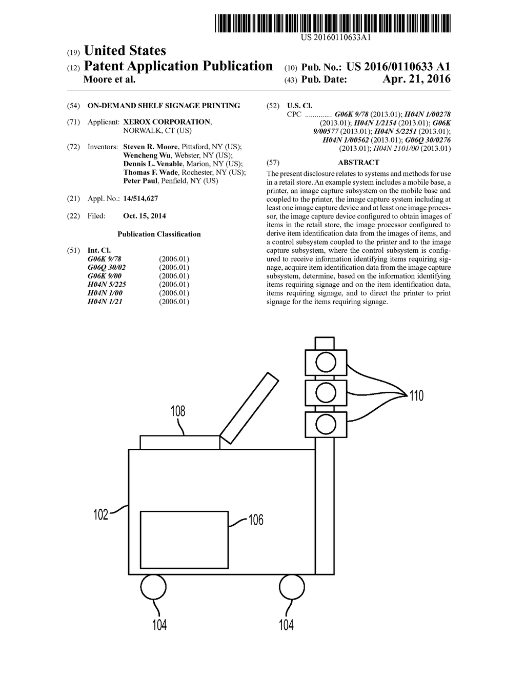 ON-DEMAND SHELF SIGNAGE PRINTING - diagram, schematic, and image 01