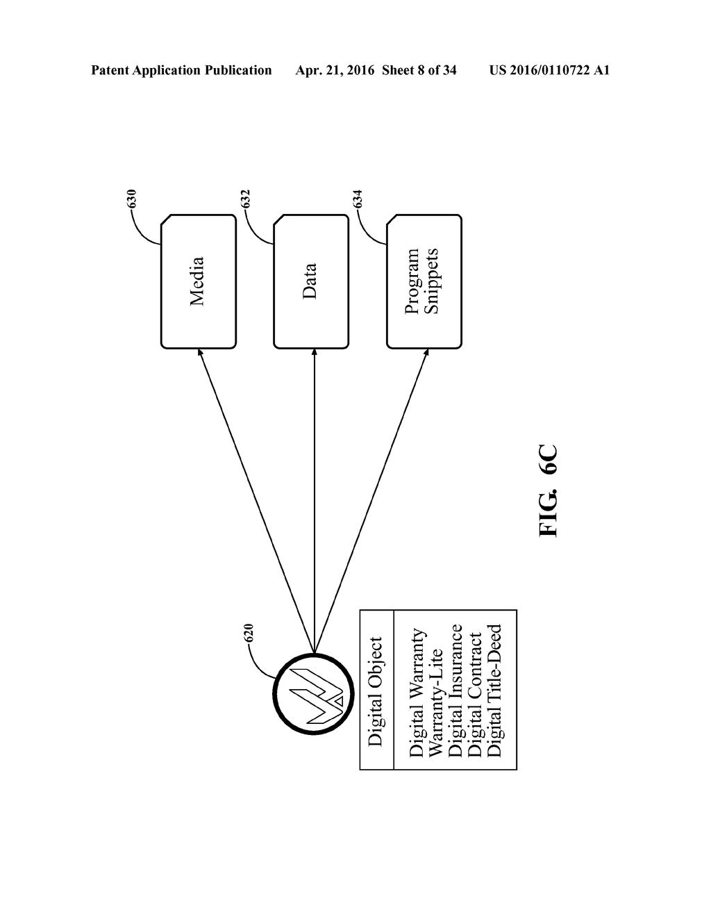 METHOD AND SYSTEM FOR ENABLING A SERVICE ASSOCIATED WITH A PRODUCT VIA A     DIGITAL OBJECT - diagram, schematic, and image 09