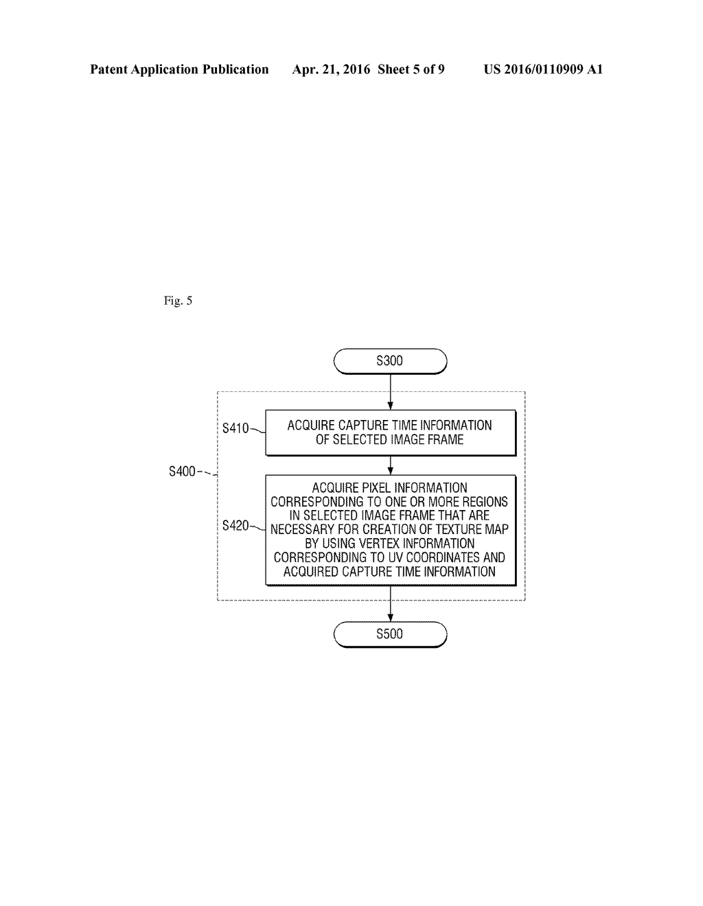 METHOD AND APPARATUS FOR CREATING TEXTURE MAP AND METHOD OF CREATING     DATABASE - diagram, schematic, and image 06