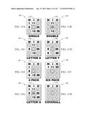 SYSTEMS AND METHODS FOR PLAYING A GAME OF CHANCE WITH BONUS FEATURE diagram and image