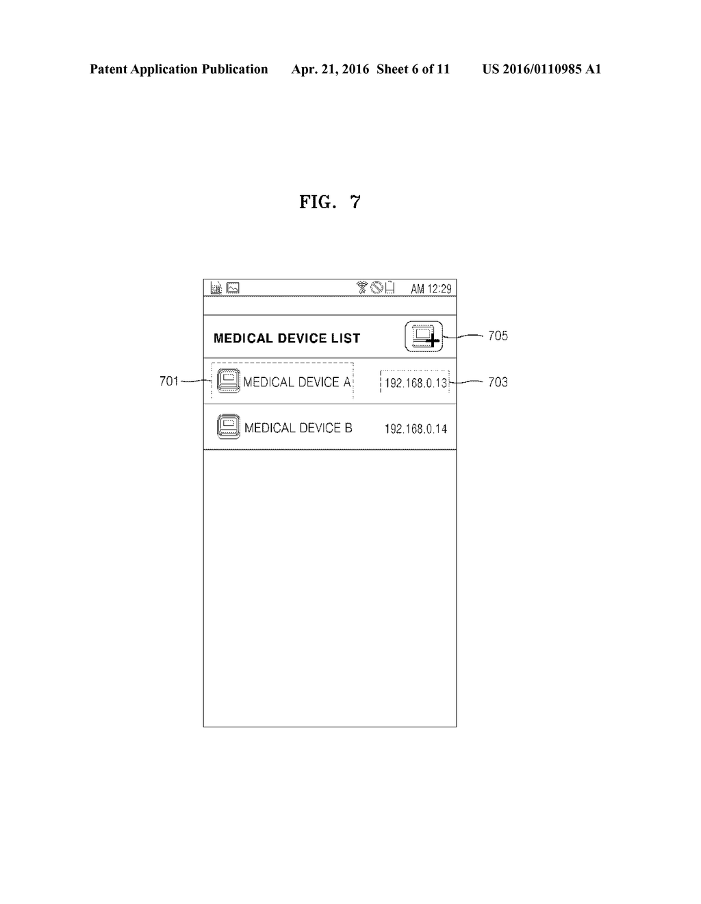 METHOD AND SYSTEM FOR IMPLEMENTING ALARMS FOR MEDICAL DEVICE THROUGH     MOBILE DEVICE - diagram, schematic, and image 07