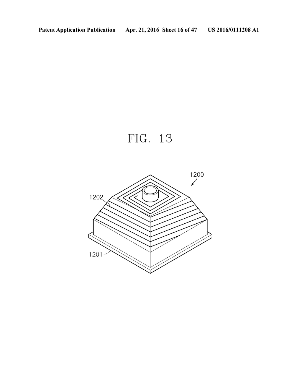 APPARATUS FOR WIRELESS POWER TRANSFER, APPARATUS FOR WIRELESS POWER     RECEPTION AND COIL STRUCTURE - diagram, schematic, and image 17