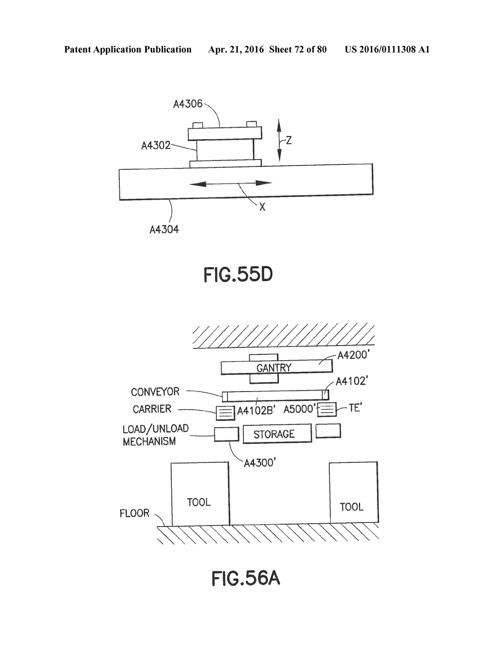 REDUCED CAPACITY CARRIER, TRANSPORT, LOAD PORT, BUFFER SYSTEM - diagram, schematic, and image 73