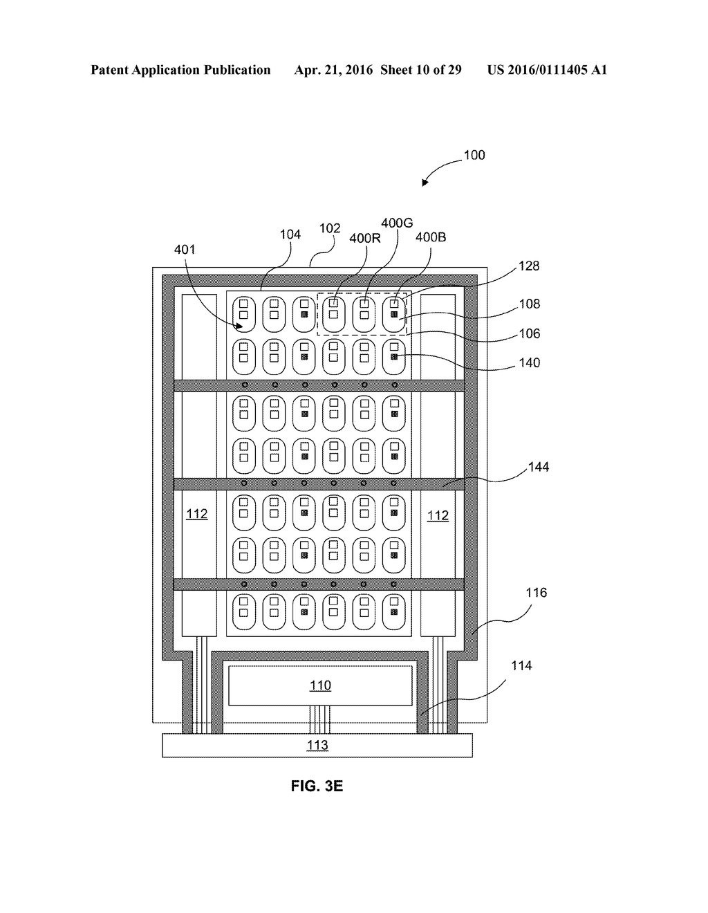 METHOD FOR INTEGRATING A LIGHT EMITTING DEVICE - diagram, schematic, and image 11