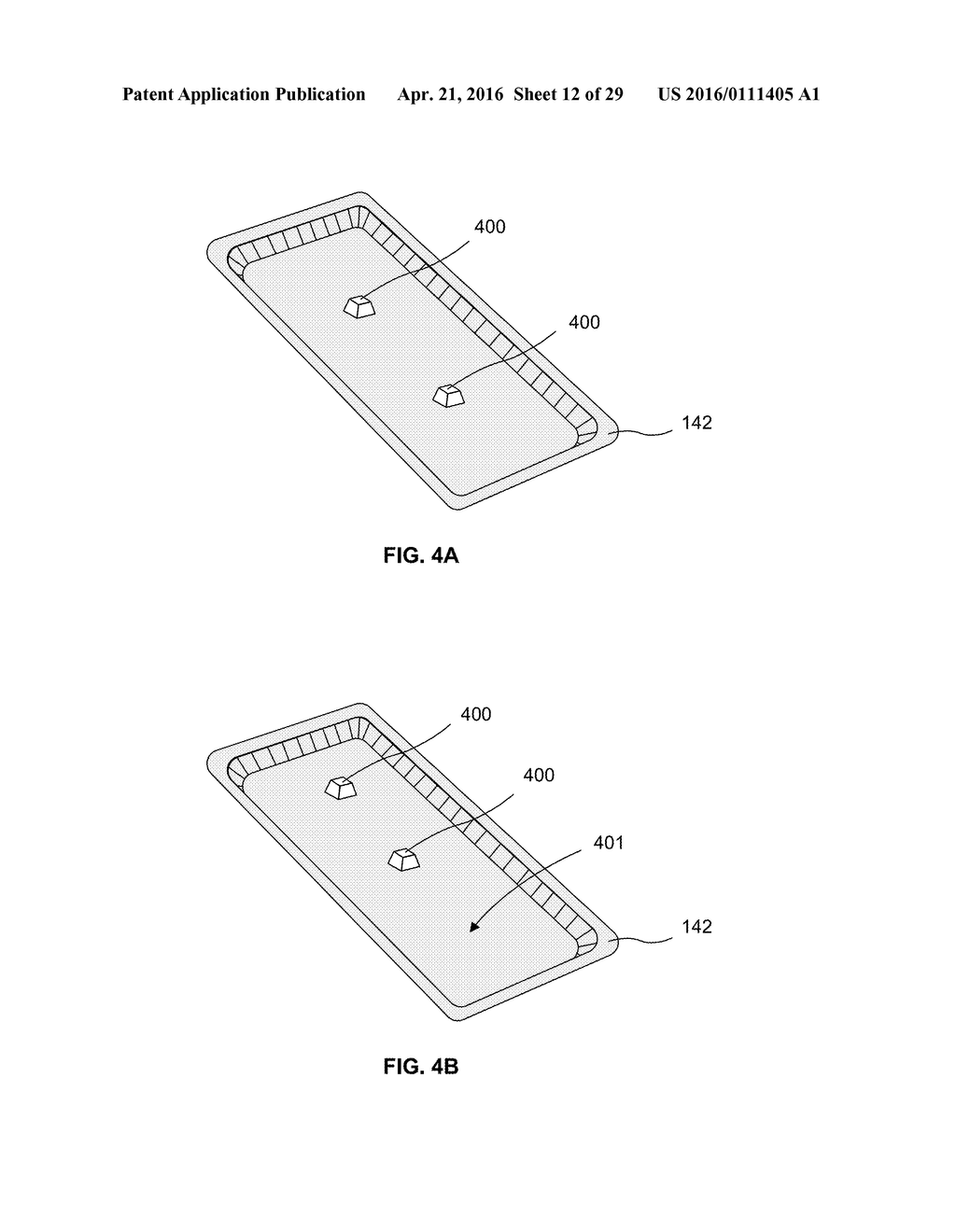 METHOD FOR INTEGRATING A LIGHT EMITTING DEVICE - diagram, schematic, and image 13