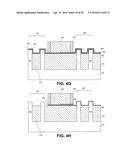 METHODS OF INTEGRATING MULTIPLE GATE DIELECTRIC TRANSISTORS ON A TRI-GATE     (FINFET) PROCESS diagram and image