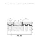 METHODS OF INTEGRATING MULTIPLE GATE DIELECTRIC TRANSISTORS ON A TRI-GATE     (FINFET) PROCESS diagram and image