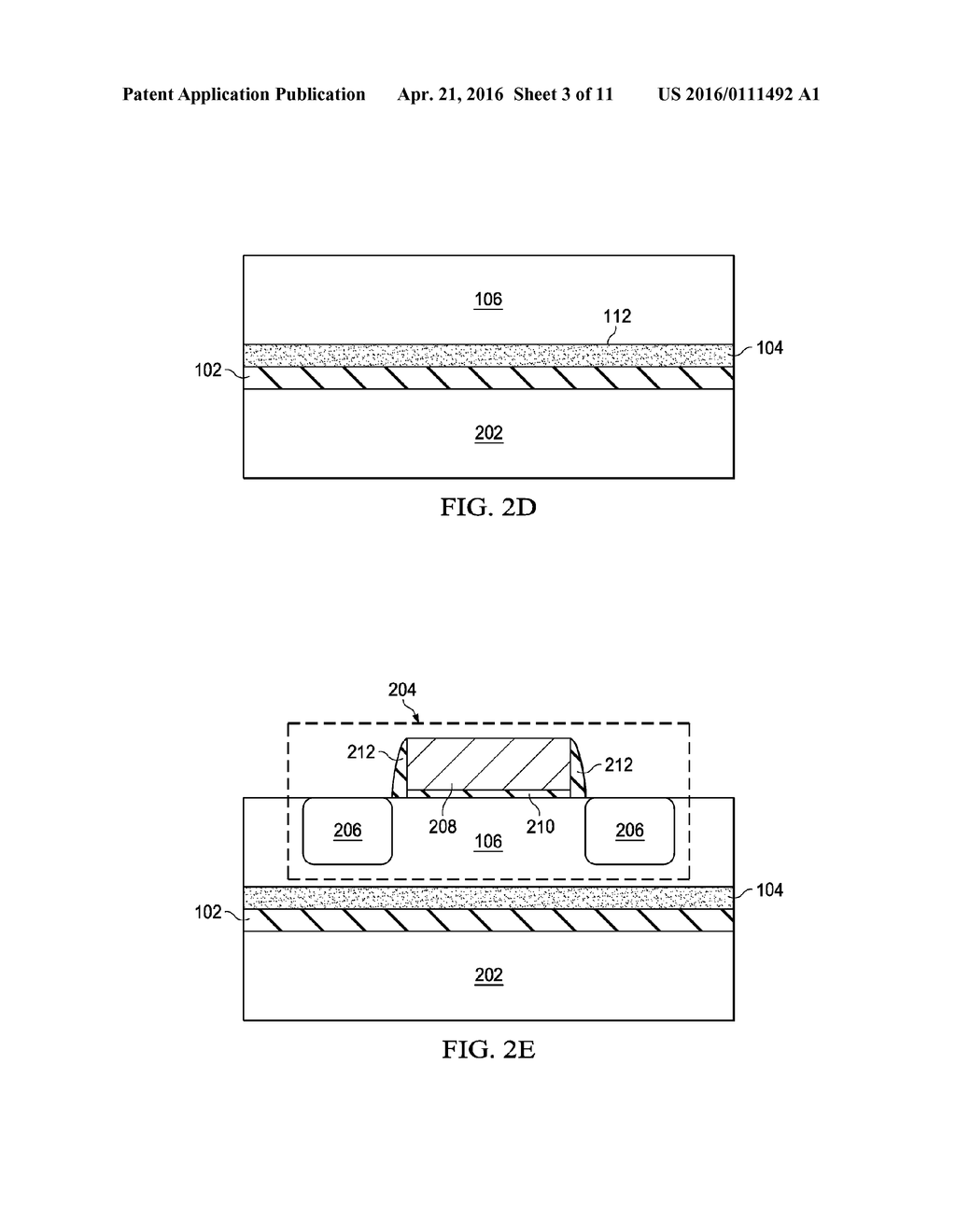 Semiconductor Film with Adhesion Layer and Method for Forming the Same - diagram, schematic, and image 04