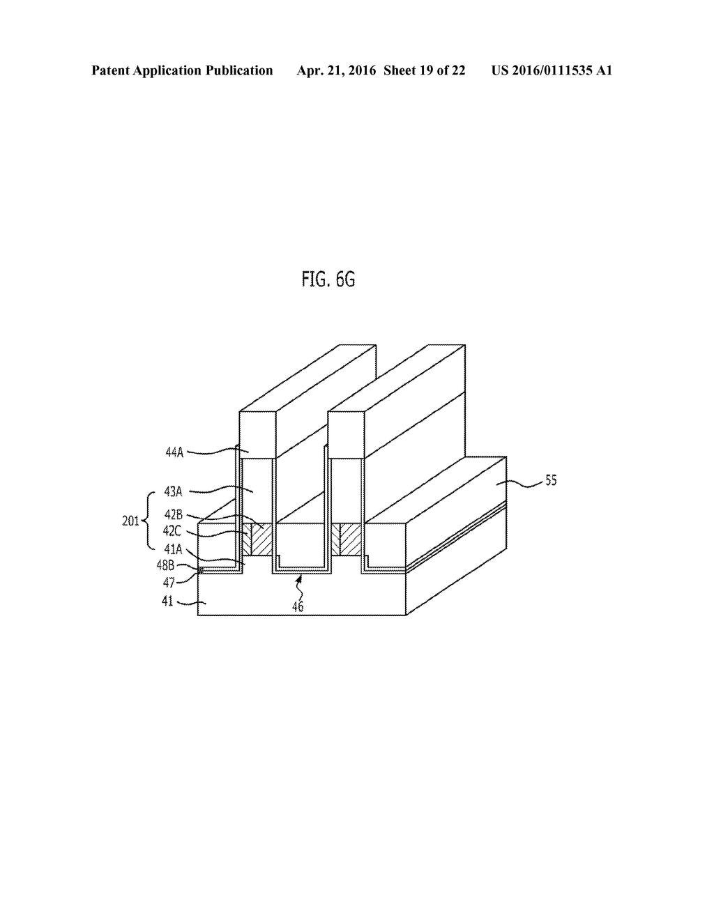 SEMICONDUCTOR DEVICE WITH ONE-SIDE-CONTACT AND METHOD FOR FABRICATING THE     SAME - diagram, schematic, and image 20