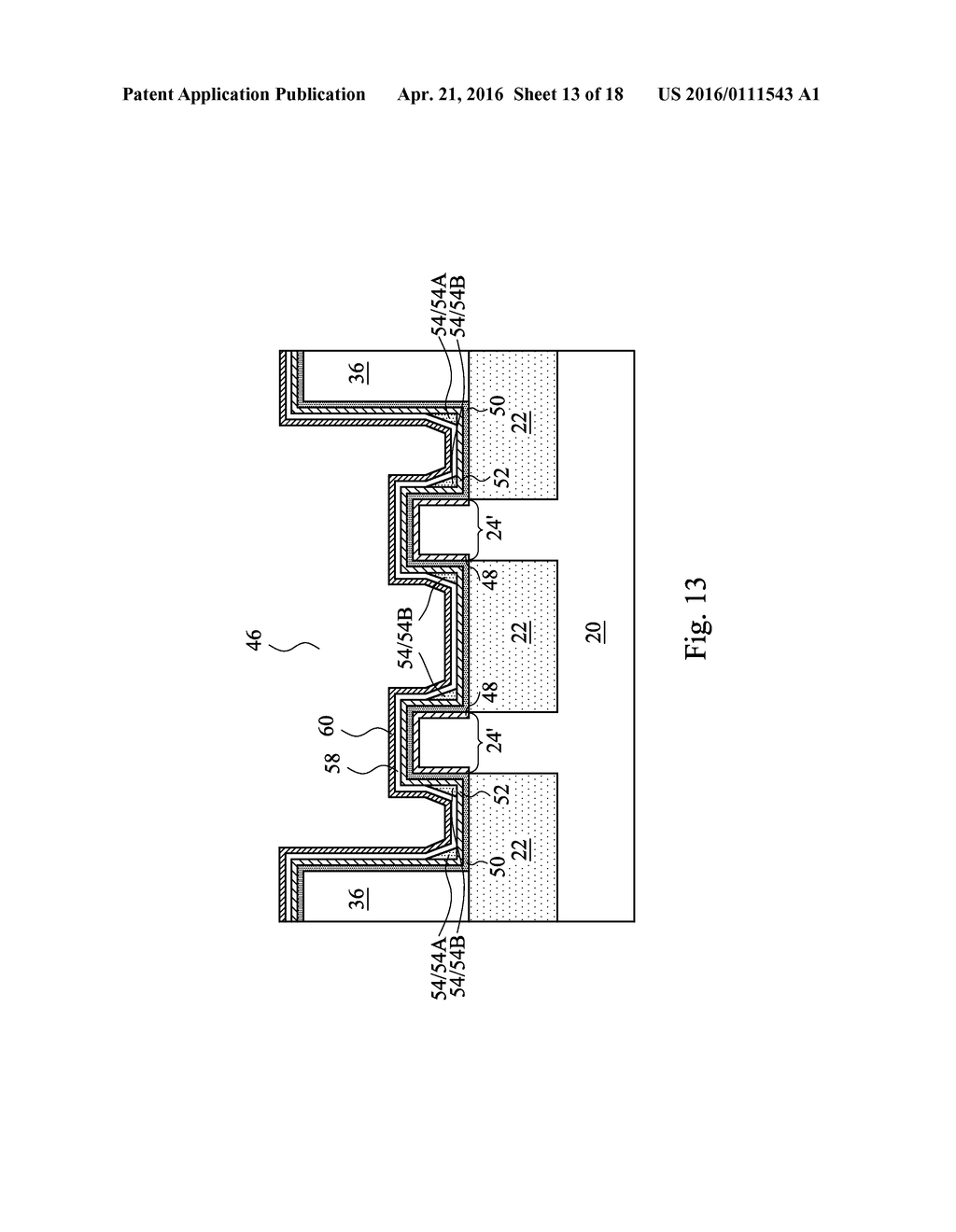 Metal Gate with Silicon Sidewall Spacers - diagram, schematic, and image 14