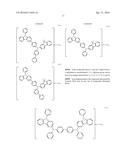 COMPOUND FOR HOLE-TRANSPORT AND ORGANIC LIGHT-EMITTING DEVICE USING THE     SAME diagram and image