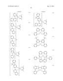 COMPOUND FOR HOLE-TRANSPORT AND ORGANIC LIGHT-EMITTING DEVICE USING THE     SAME diagram and image