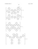 COMPOUND FOR HOLE-TRANSPORT AND ORGANIC LIGHT-EMITTING DEVICE USING THE     SAME diagram and image