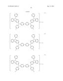 COMPOUND FOR HOLE-TRANSPORT AND ORGANIC LIGHT-EMITTING DEVICE USING THE     SAME diagram and image