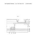 ORGANIC LIGHT-EMITTING DISPLAY DEVICE AND METHOD OF MANUFACTURING THE SAME diagram and image