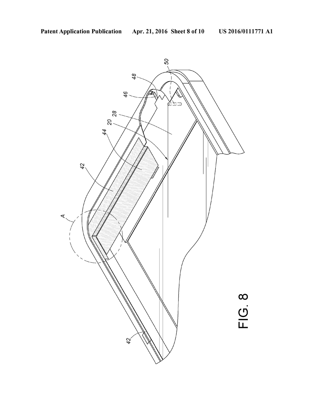 COMMUNICATION DEVICE AND ANTENNA THEREOF - diagram, schematic, and image 09