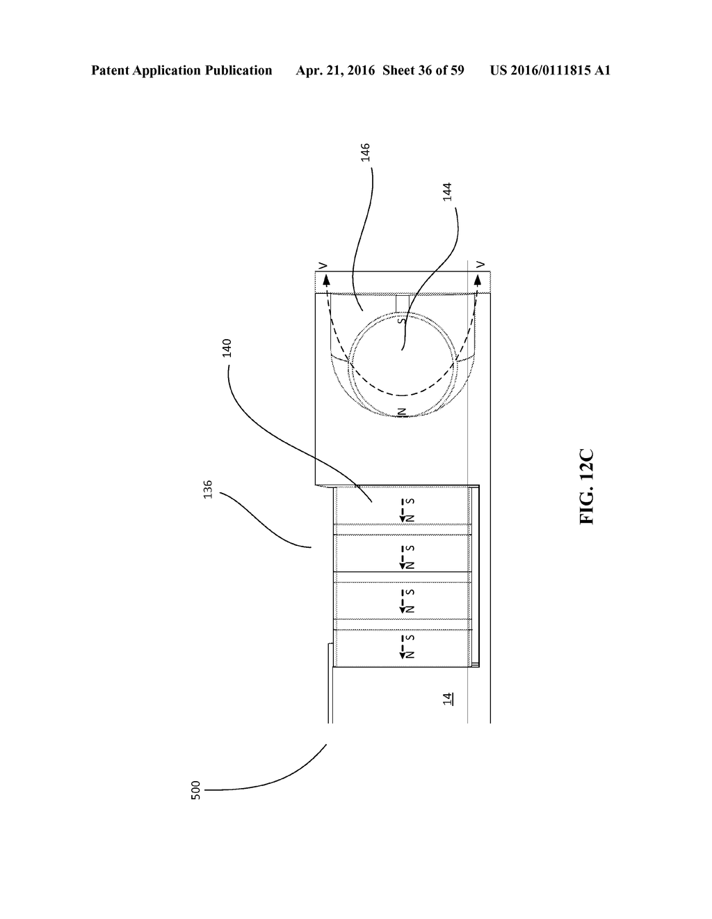 CONNECTORS WITH MOVABLE MAGNETIC COMPONENTS AND METHOD OF CONNECTING     DEVICES - diagram, schematic, and image 37