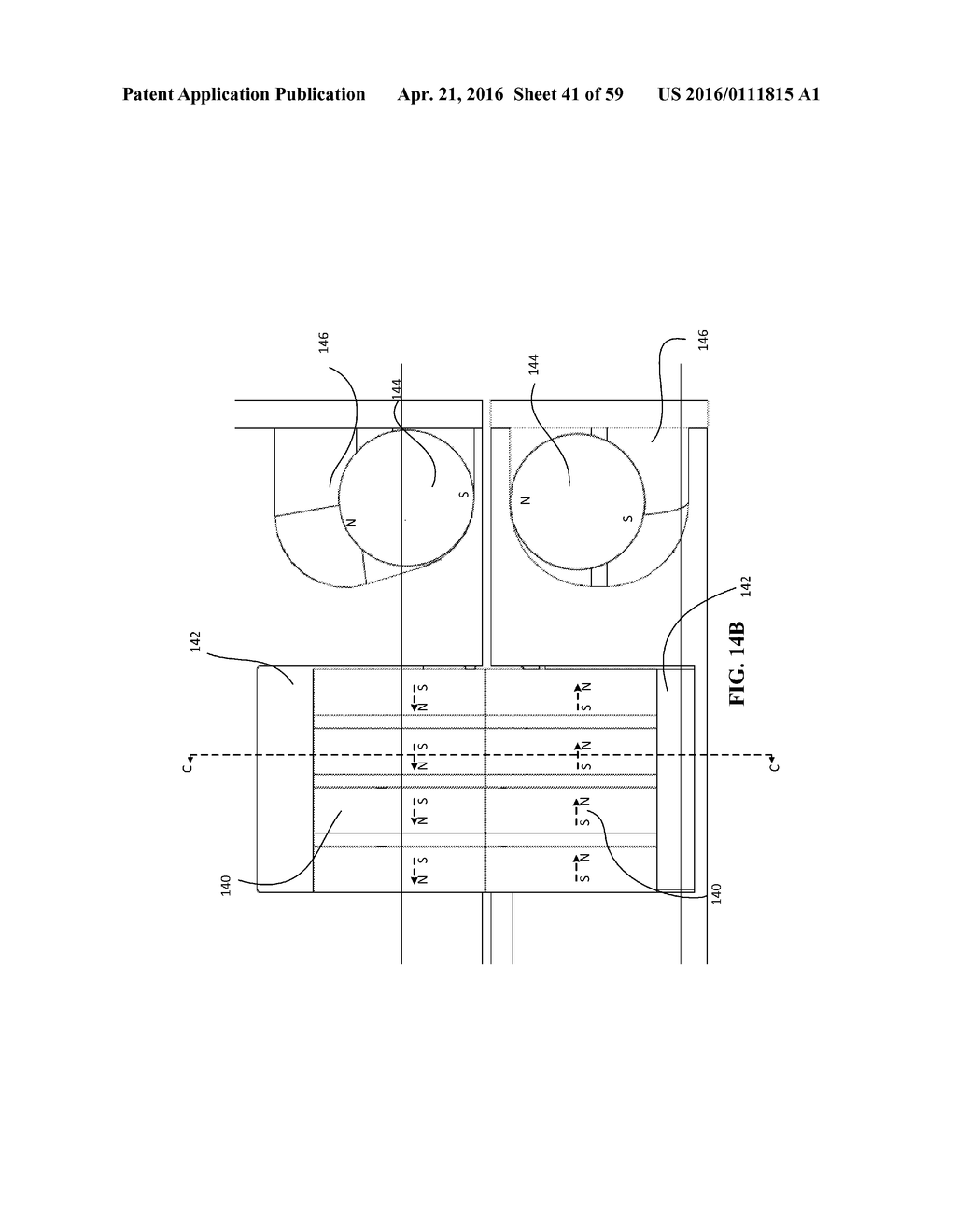 CONNECTORS WITH MOVABLE MAGNETIC COMPONENTS AND METHOD OF CONNECTING     DEVICES - diagram, schematic, and image 42