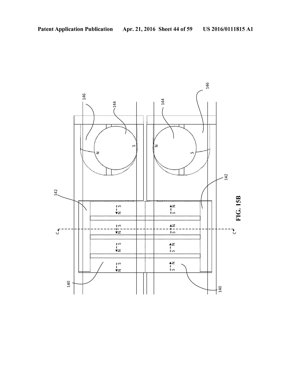 CONNECTORS WITH MOVABLE MAGNETIC COMPONENTS AND METHOD OF CONNECTING     DEVICES - diagram, schematic, and image 45