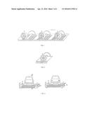 KINETIC ENERGY COLLECTOR MECHANISM TO GENERATE ELECTRIC POWER FROM PASSING     VEHICLES, USING A MAIN AXLE CONNECTED TO A FLYWHEEL diagram and image