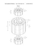 METHOD FOR MANUFACTURING AN INTERIOR PERMANENT MAGNET ROTOR UNIT AND     MAGNETIZING DEVICE diagram and image