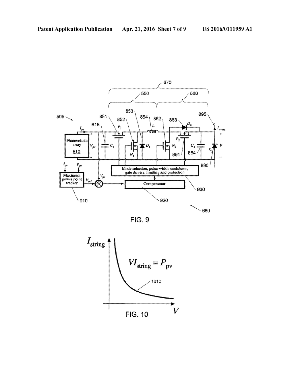 THIN-FILM PHOTOVOLTAIC POWER ELEMENT WITH INTEGRATED LOW-PROFILE     HIGH-EFFICIENCY DC-DC CONVERTER - diagram, schematic, and image 08