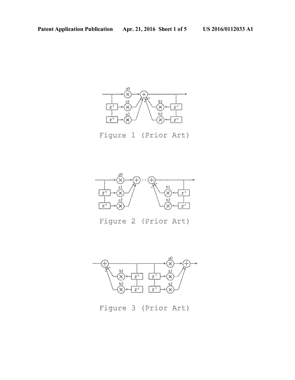 EFFICIENT IMPLEMENTATION OF CASCADED BIQUADS - diagram, schematic, and image 02