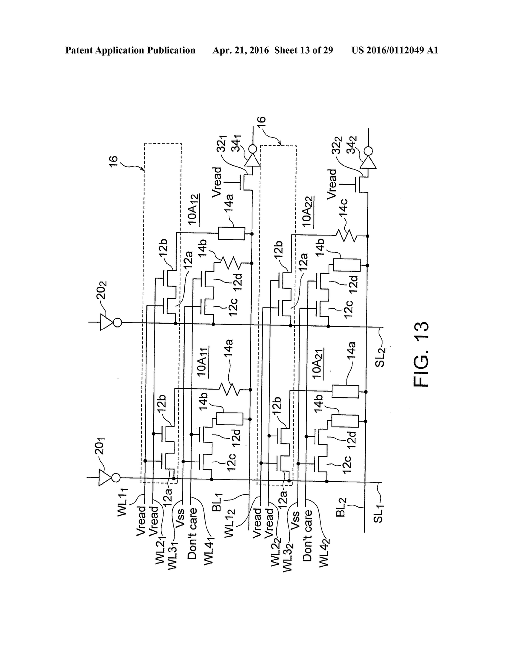 PROGRAMMABLE LOGIC CIRCUIT AND NONVOLATILE FPGA - diagram, schematic, and image 14