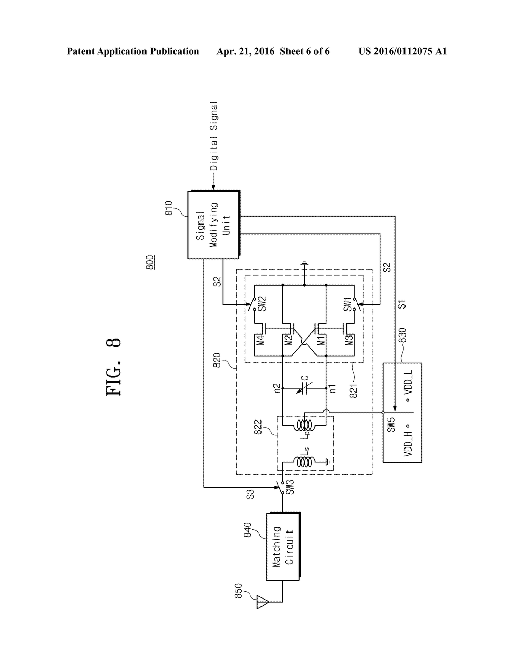 OSCILLATION CIRCUIT AND TRANSMITTER INCLUDING THE SAME - diagram, schematic, and image 07