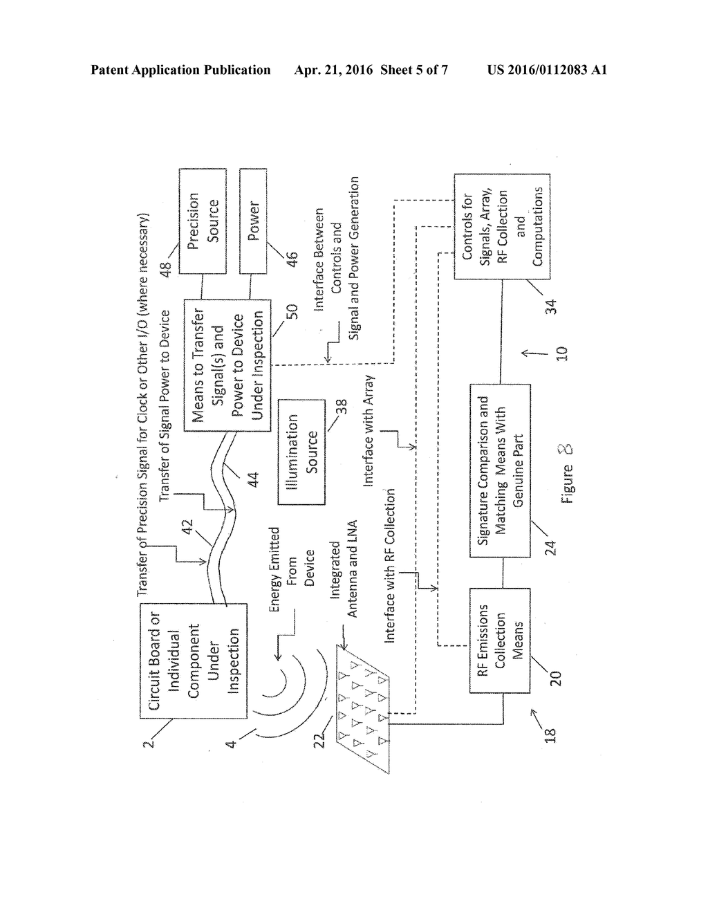 INTEGRATED CIRCUIT WITH ELECTROMAGNETIC ENERGY ANOMALY DETECTION AND     PROCESSING - diagram, schematic, and image 06