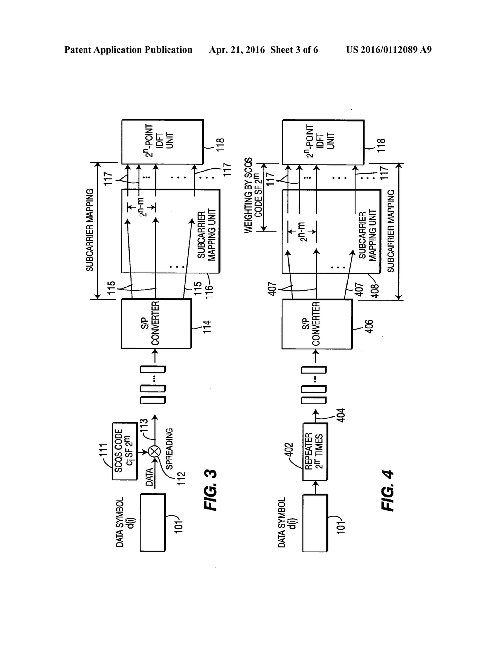 ORTHOGONAL FREQUENCY DIVISION MULTIPLEXING-CODE DIVISION MULTIPLE ACCESS     SYSTEM - diagram, schematic, and image 04