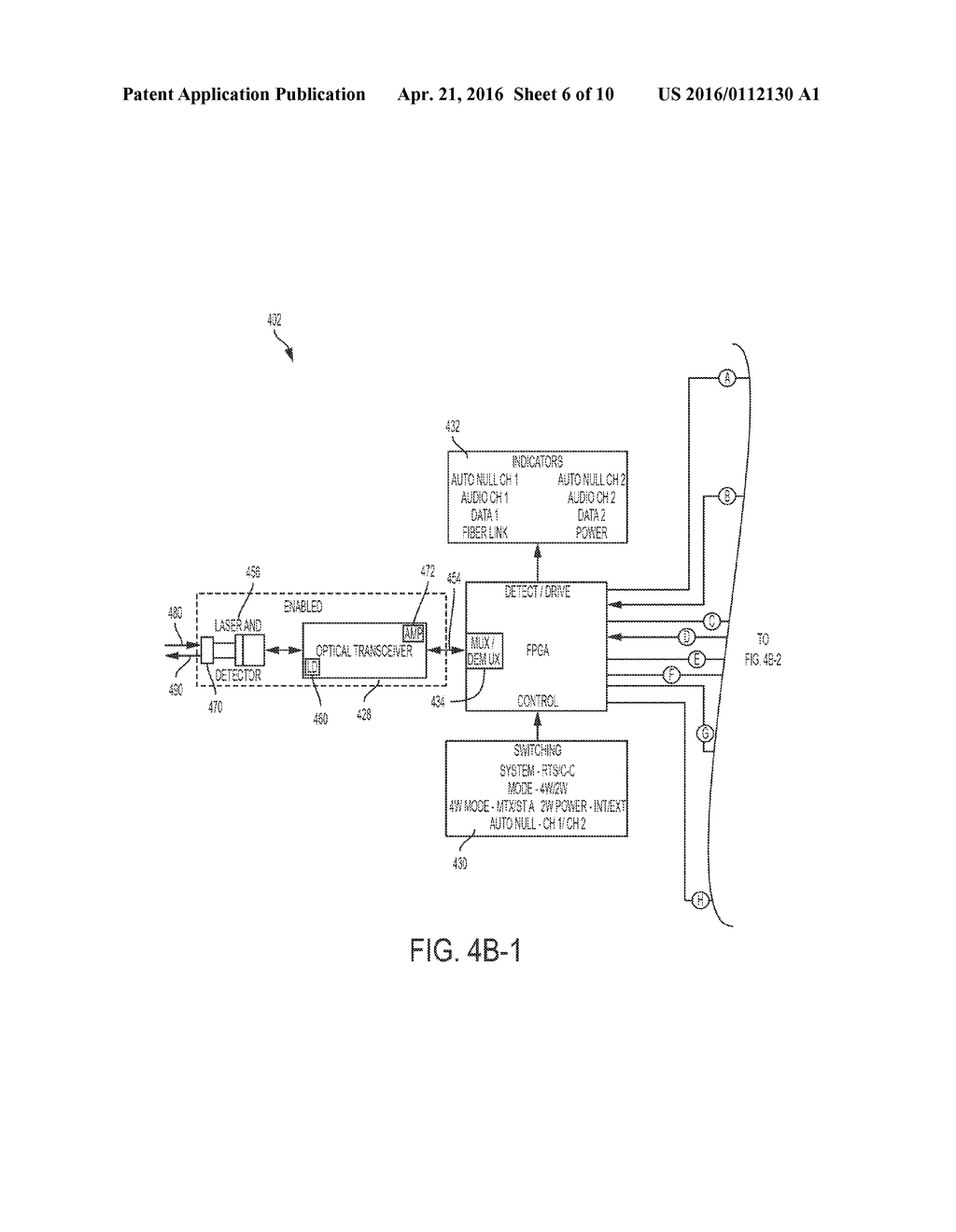 INTERCOM TRANSCEIVER WITH FIBER OPTIC LINK - diagram, schematic, and image 07