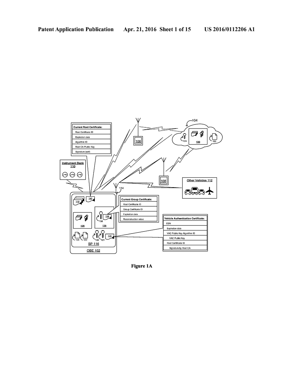 System and Method for Vehicle Messaging Using a Public Key Infrastructure - diagram, schematic, and image 02