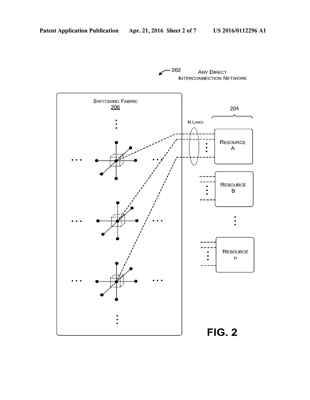 DIRECT NETWORK HAVING PLURAL DISTRIBUTED CONNECTIONS TO EACH RESOURCE - diagram, schematic, and image 03