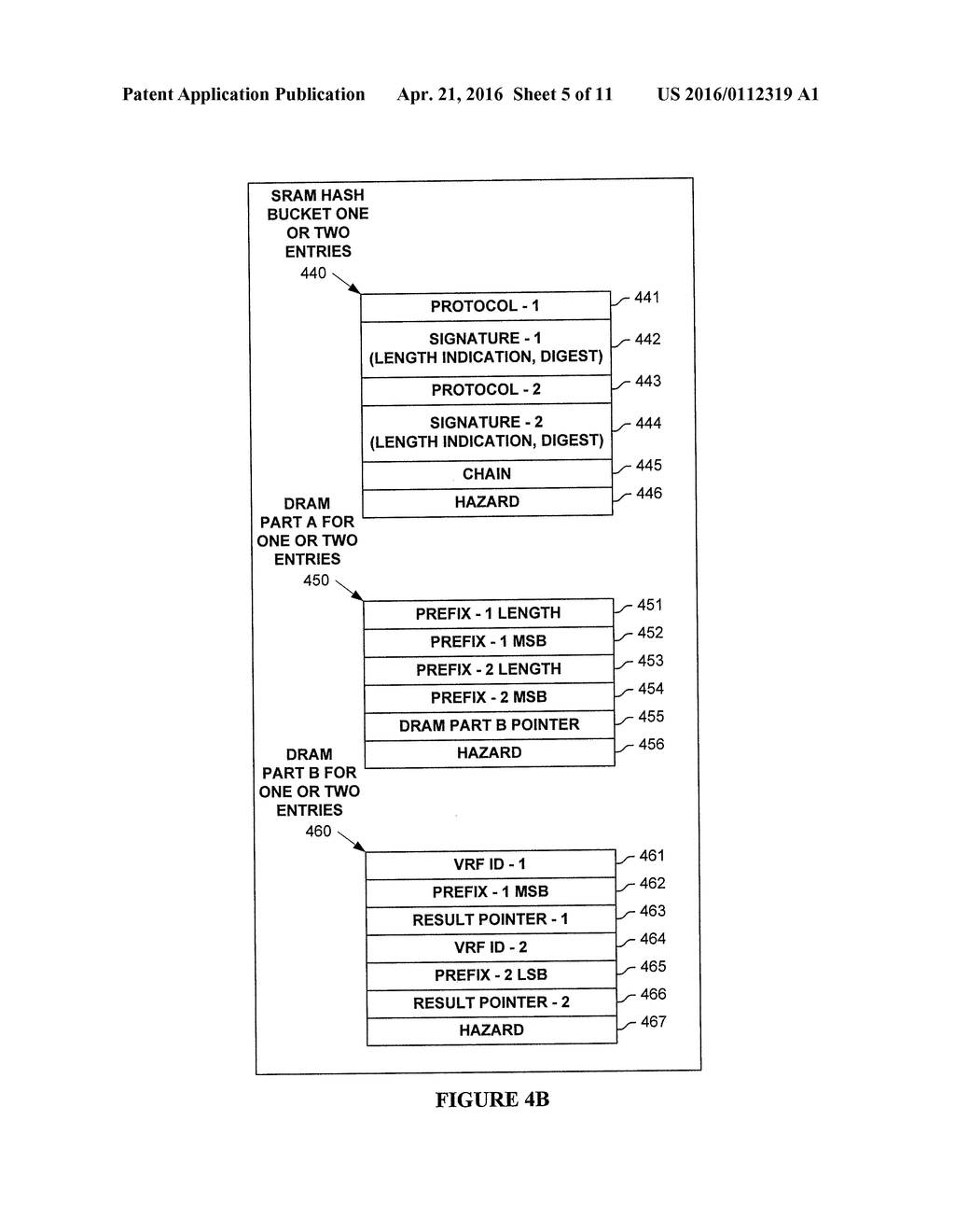 Hash-based Address Matching - diagram, schematic, and image 06