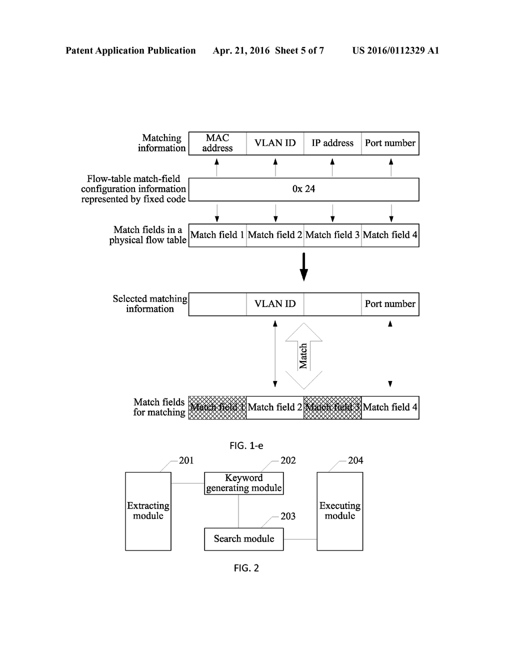 Multi-Level Flow Table Search Method and Apparatus - diagram, schematic, and image 06