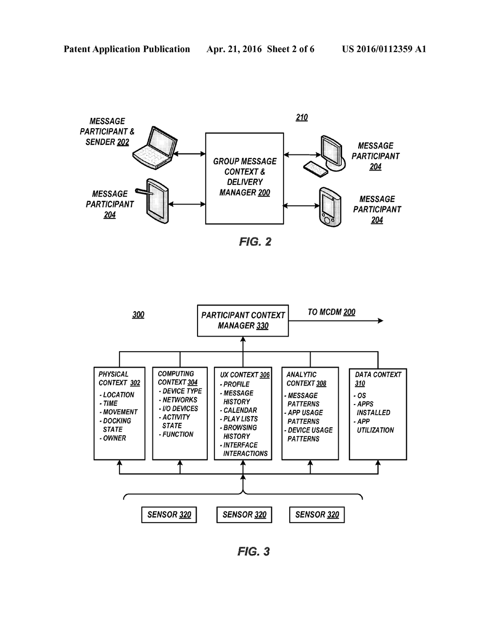 GROUP MESSAGE CONTEXTUAL DELIVERY - diagram, schematic, and image 03