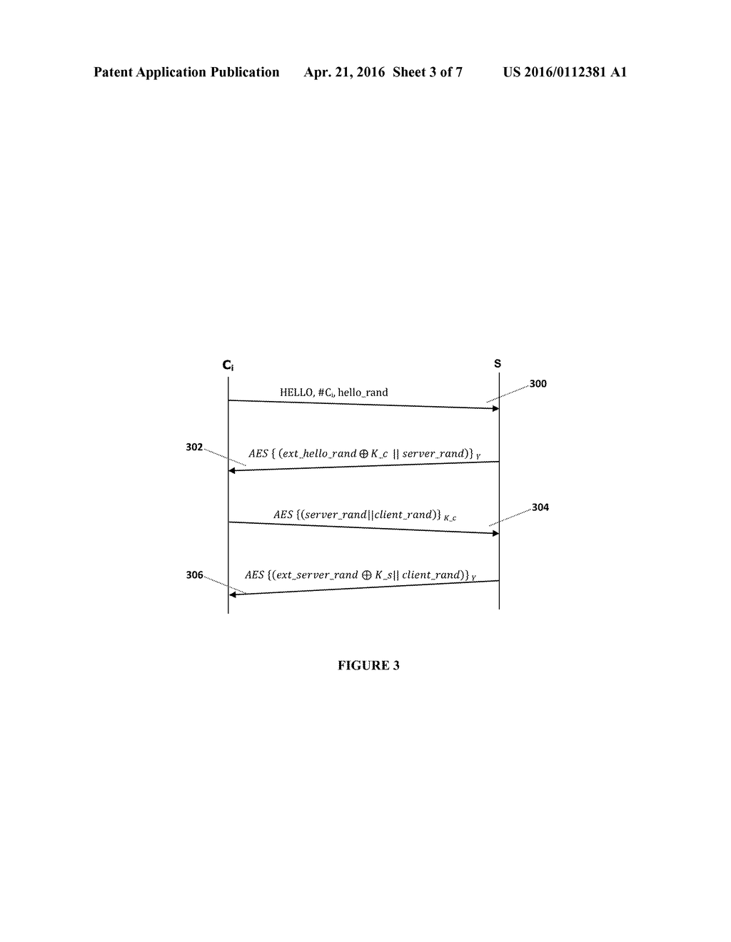 Computer Implemented System and Method for Secure Session Establishment     and Encrypted Exchange of Data - diagram, schematic, and image 04