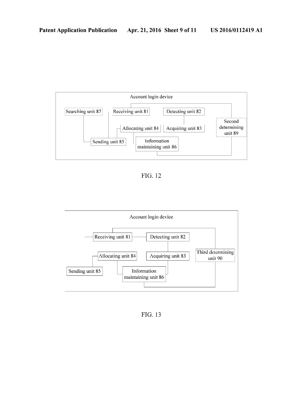 Account Login Method, Device, and System - diagram, schematic, and image 10